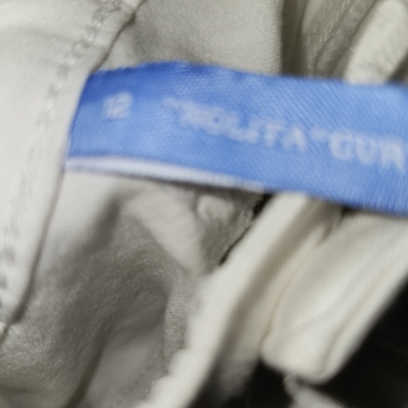 MOLITA White denim jeans with applique - Picture 6 of 6